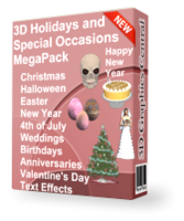 Image of AVT000 3D Holidays and Special Occasions MegaPack ID 4607409