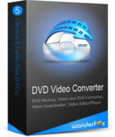 Image of AVT000 WonderFox DVD Video Converter Family Pack (5 PCs) ID 4610437