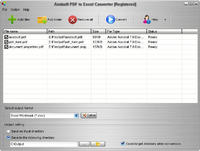 Image of AVT100 Aostsoft PDF to Excel Converter ID 4656495