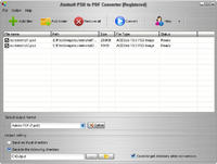 Image of AVT100 Aostsoft PSD to PDF Converter ID 4656522