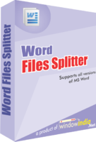 Image of AVT100 Word Files Splitter ID 4622520