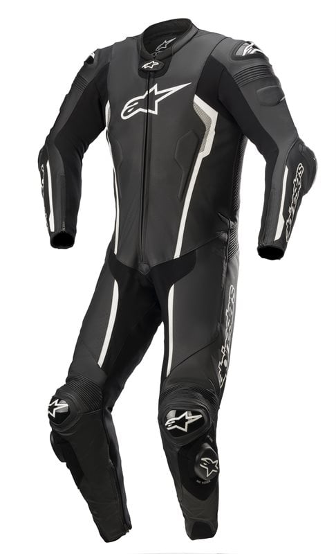 Image of Alpinestars Missile V2 Schwarz Weiß 1-Teiler Kombi Größe 48