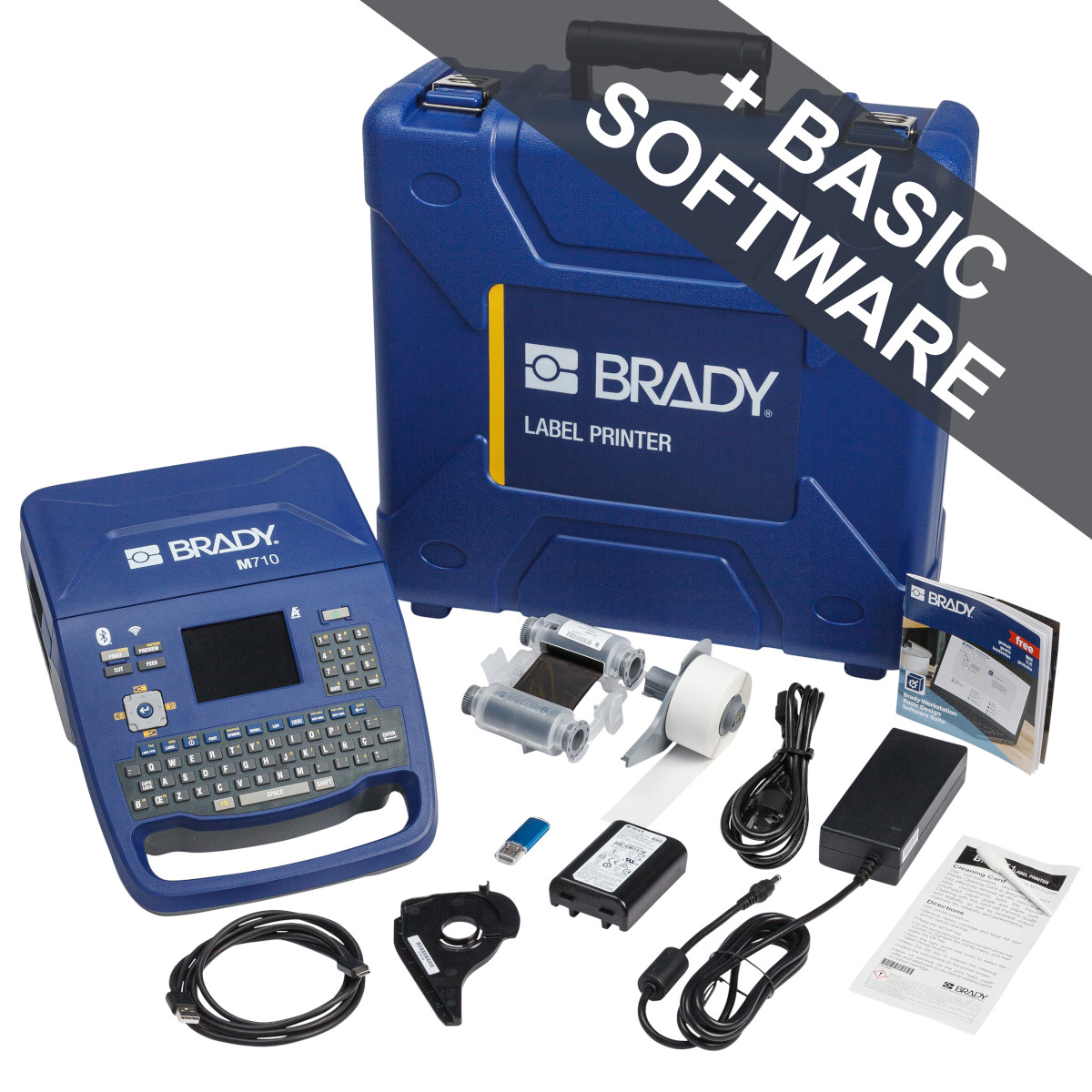 Image of Brady M710-WB-AZERTY-EU 317815 tiskárna štítků CZ ID 366132