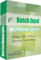 Image of Discount Code for AMC00 Batch Excel Workbook Splitter ID 4656566