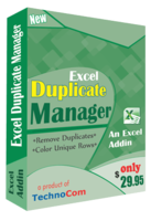 Image of Discount Code for ID 3674724011d01 Execl Duplicate Manager