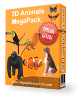 Image of Discount Code for ID 4599612012d01 3D Animals MegaPack