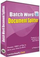 Image of Discount Code for ID 4650513011d01 Batch Word Document Splitter