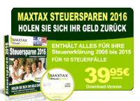 Image of Discount Code for ID 4673176011d02 MAXTAX Steuersparen 2016 DELUXE