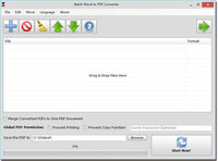 Image of Discount Code for ID 5827107011d01 Batch WORD to PDF Converter PRO