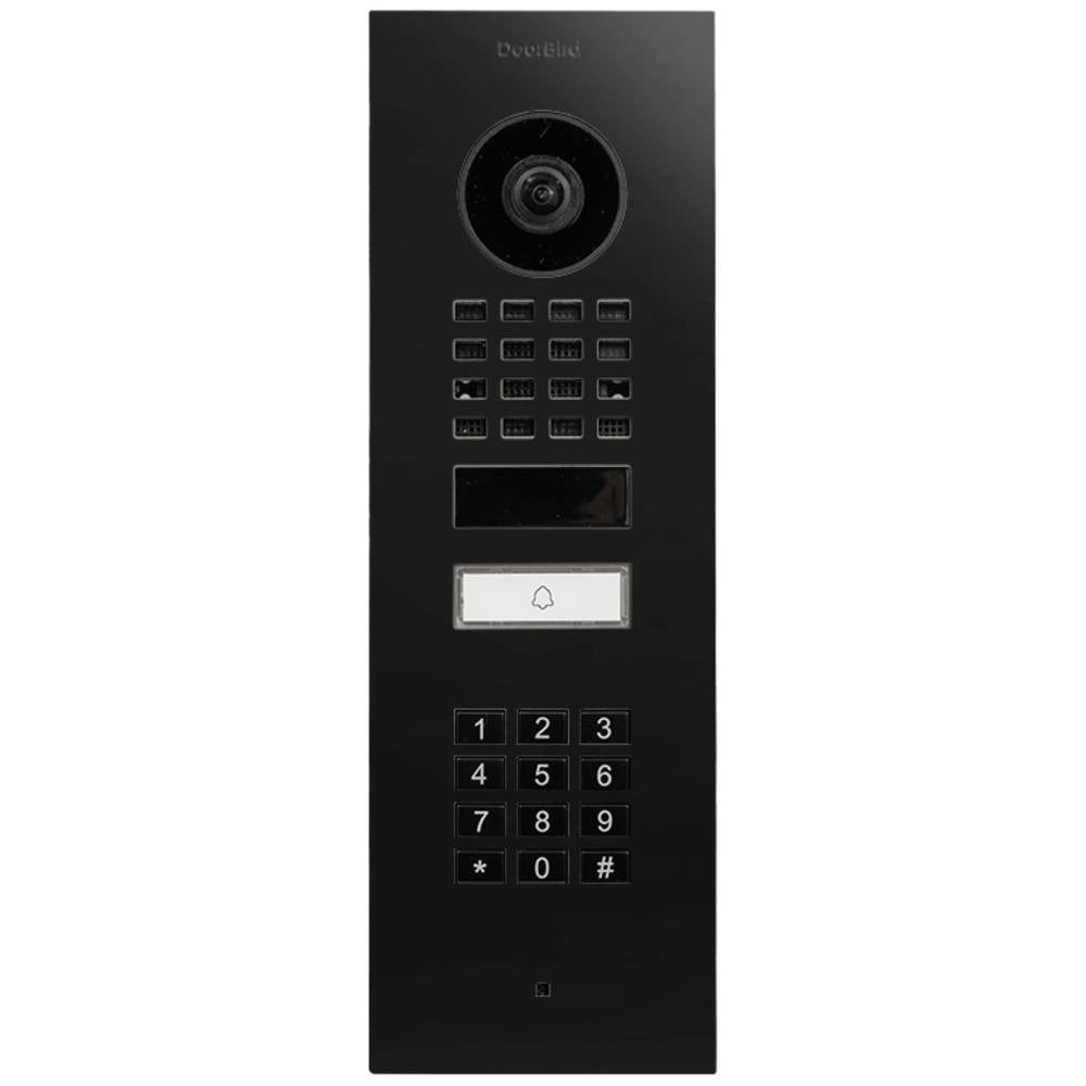 Image of DoorBird D1101KV Unterputz Graphitschwarz (Raven Polar) IP video door intercom Graphite