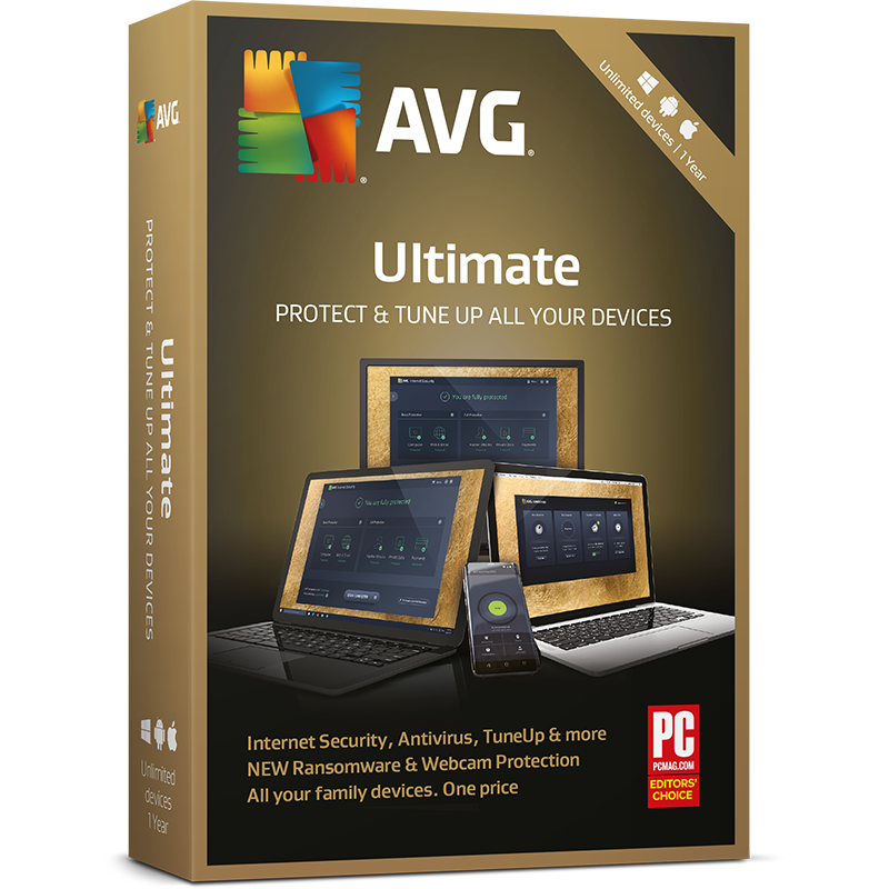 Image of EN AVG™ Ultimate  AntiVirus TuneUp e muito mais ID AVGUltimate1YBRPT