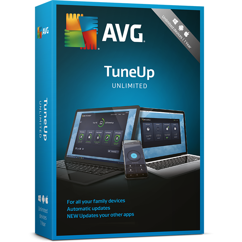 Image of EN AVG PC TuneUp ID AVGTuneUp1YAUEN