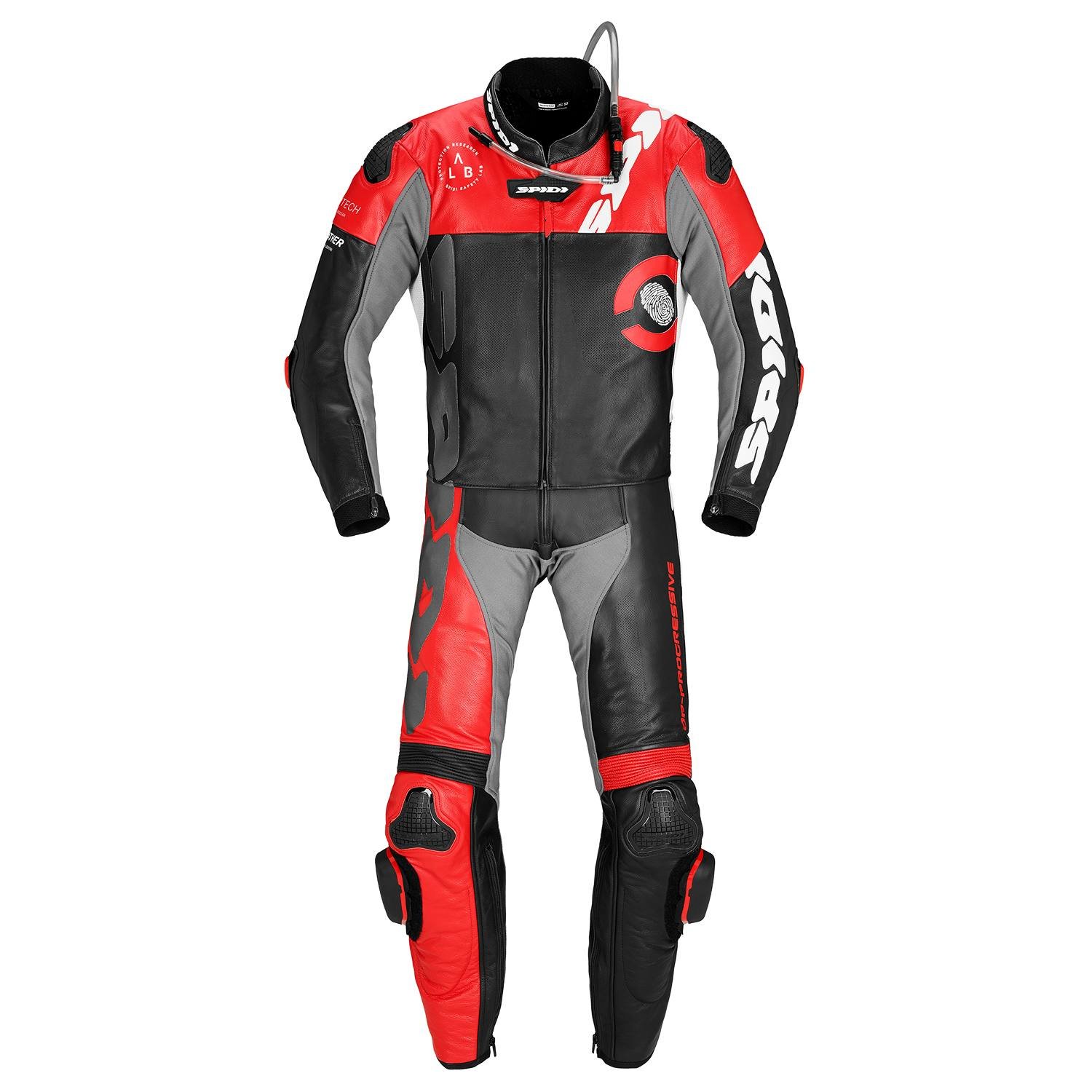 Image of EU Spidi DP-Progressive Touring 2pc Red Taille 46