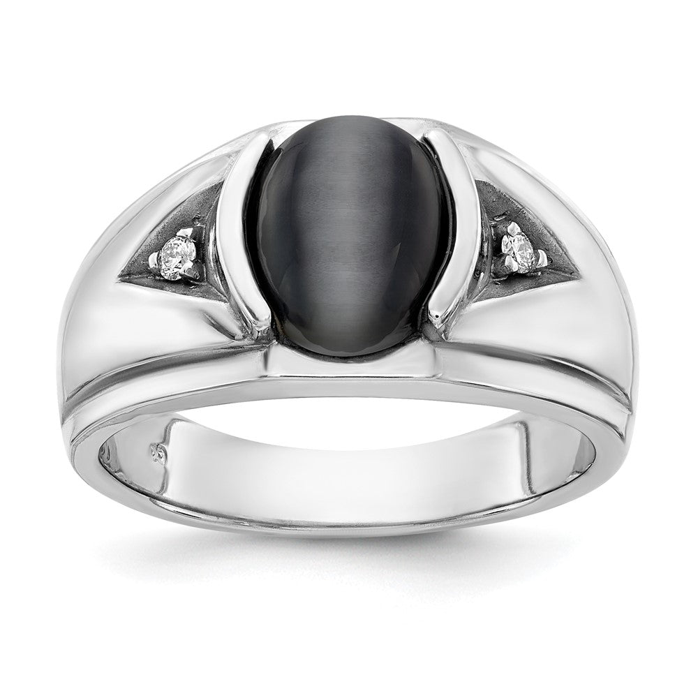 Image of ID 1 14k White Gold A Dia Ring