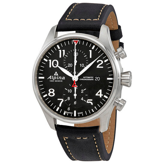 Image of ID 1 Original Alpina Startimer Pilot Automatic Chronograph Men's Watch AL-725B4S6