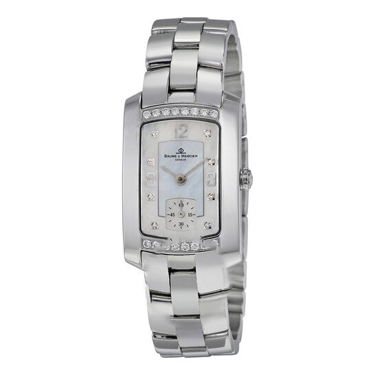 Image of ID 1 Original Baume & Mercier Hampton Milleis Diamond Ladies Watch 6991