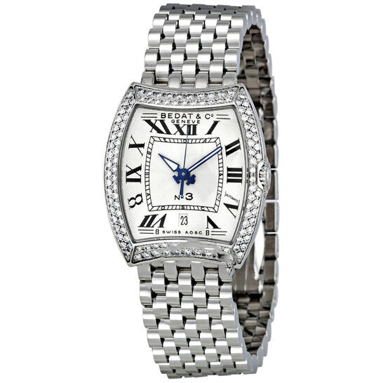 Image of ID 1 Original Bedat No 3 Diamond Steel Ladies Watch 314031100