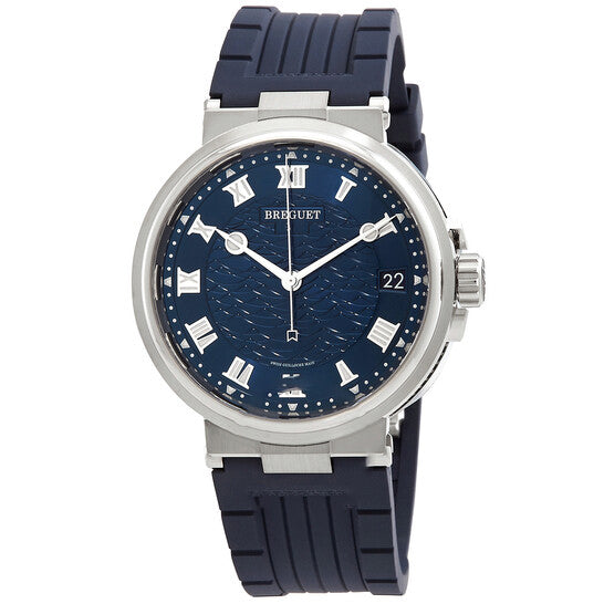 Image of ID 1 Original Breguet Marine Automatic Blue Dial Men's Watch 5517BBY25ZU