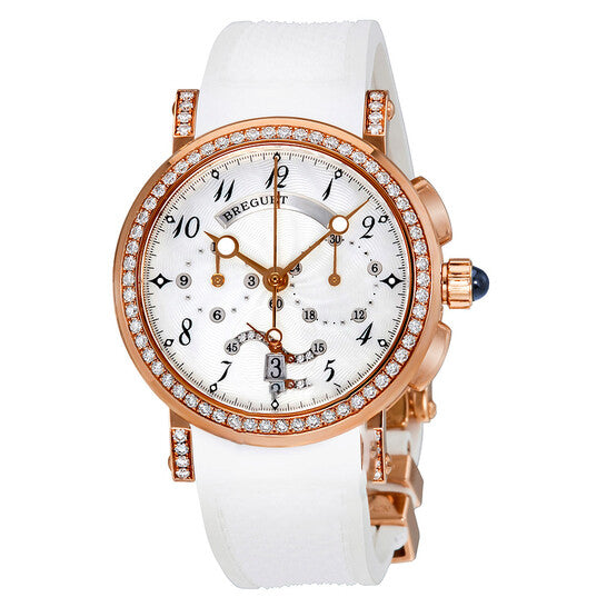 Image of ID 1 Original Breguet Marine Chronograph White Dial Ladies Watch 8828BR5D586DD00