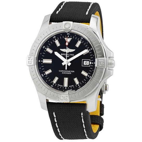 Image of ID 1 Original Breitling Avenger 43 Automatic Black Dial Watch A17318101B1X2