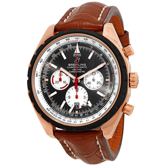 Image of ID 1 Original Breitling Chrono-Matic Bronze Dial Automatic Men's Watch R1436002/Q557LBRCT