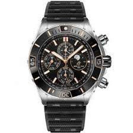 Image of ID 1 Original Breitling Chronomat 44 Automatic Black Dial Men's Watch I19320251B1S1