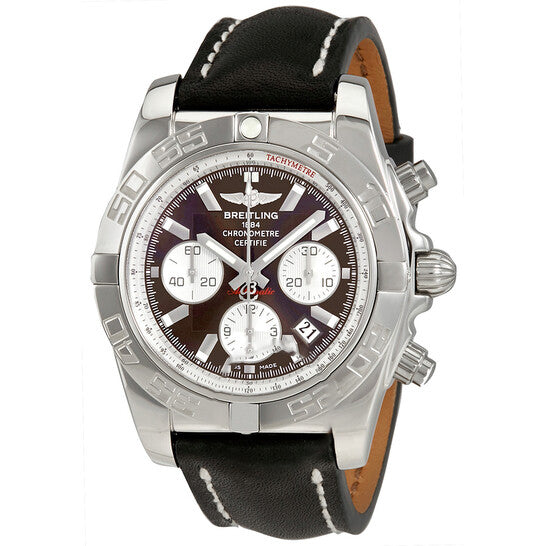 Image of ID 1 Original Breitling Chronomat 44 Chronograph Automatic Men's Watch AB011012-Q575BKLT