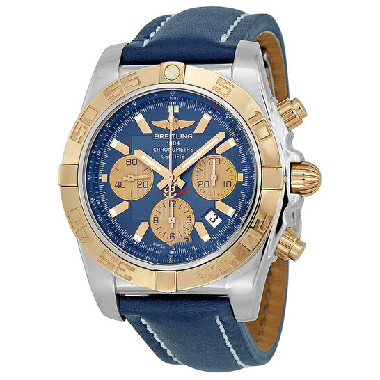 Image of ID 1 Original Breitling Chronomat Blue Dial Automatic Watch CB011012-C790BLLD