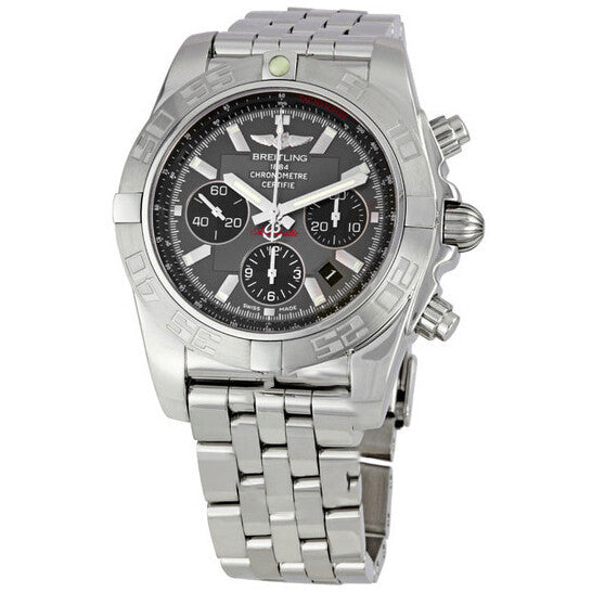 Image of ID 1 Original Breitling Chronomat Grey Dial Men's Watch AB011011-F546SS