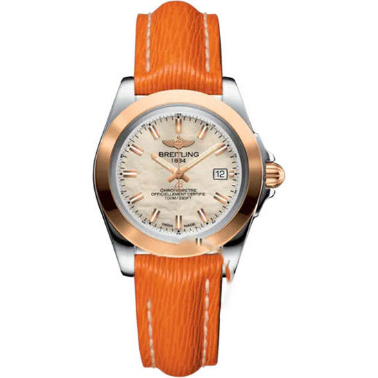 Image of ID 1 Original Breitling Galactic 36 Quartz Chronometer Ladies Watch C71330121A1X1