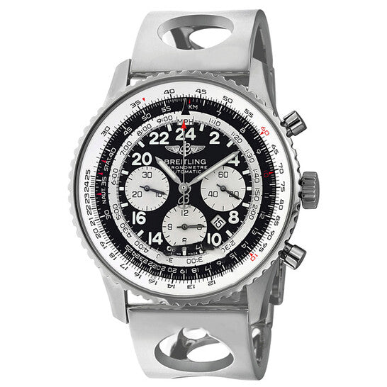 Image of ID 1 Original Breitling Navitimer Cosmonaute Chronograph Men's Watch A22322M6-B992SS