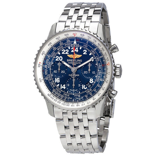 Image of ID 1 Original Breitling Navitimer Cosmonaute Chronograph Men's Watch AB0210B4/C917-447A