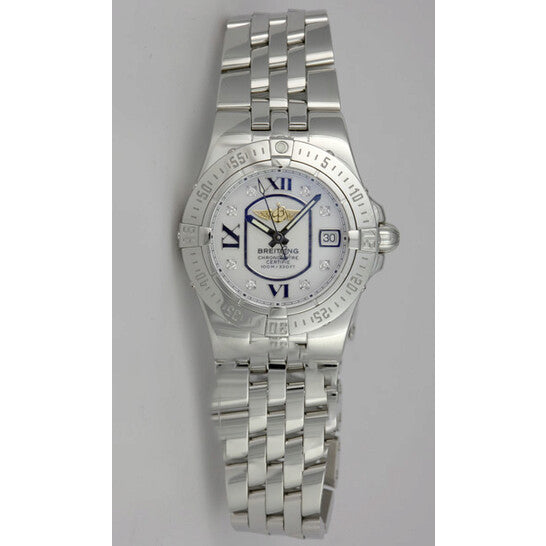 Image of ID 1 Original Breitling Starliner Mother of Pearl Ladies Watch A7134012-A679SS