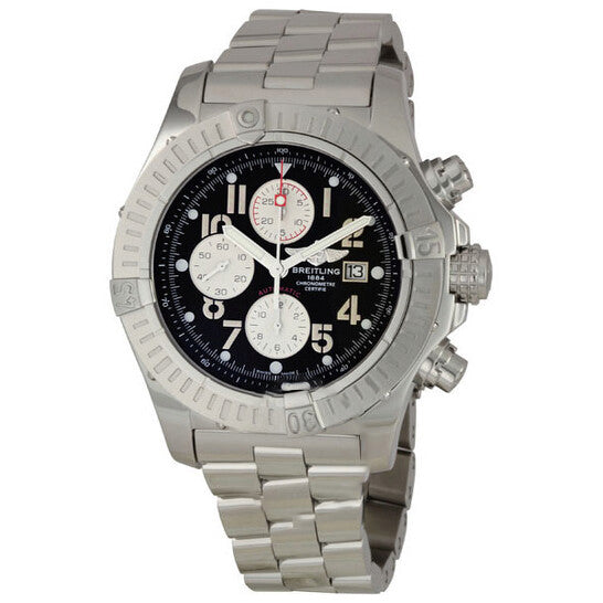 Image of ID 1 Original Breitling Super Avenger Men's Watch A1337011-B973SS