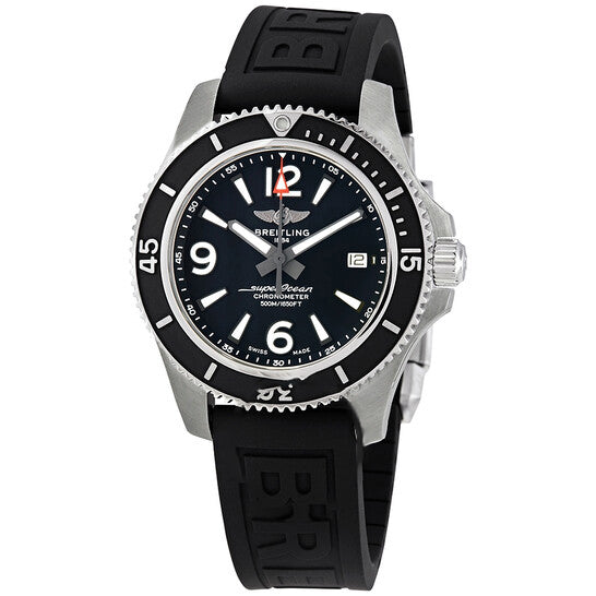 Image of ID 1 Original Breitling Superocean 42 Automatic Black Dial Men's Watch A17366021B1S2