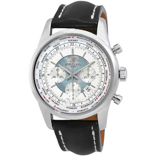 Image of ID 1 Original Breitling Transocean Chronograph Unitime Automatic Men's Watch AB0510U0-A732BKLD