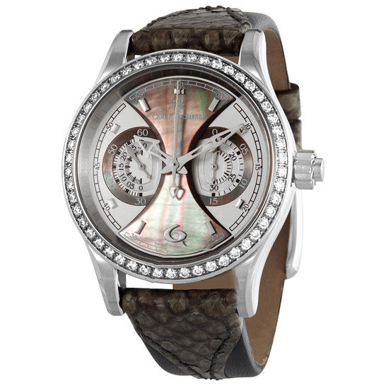 Image of ID 1 Original Carl F Bucherer Manero Chronograph Ladies Watch 0010904088611