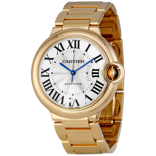 Image of ID 1 Original Cartier Ballon Bleu Medium 18k Rose Gold Watch W69004Z2