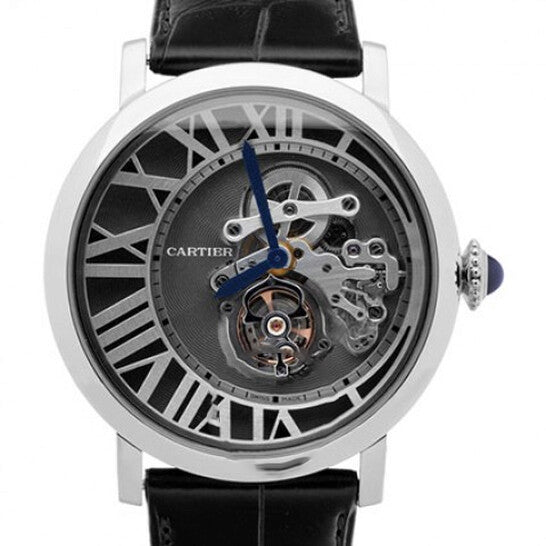 Image of ID 1 Original Cartier Rotonde de Cartier Reversed Tourbillon Men's Watch W1556214