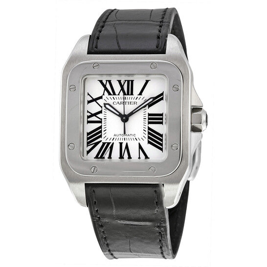 Image of ID 1 Original Cartier Santos 100 Stainless Steel Medium Watch W20106X8