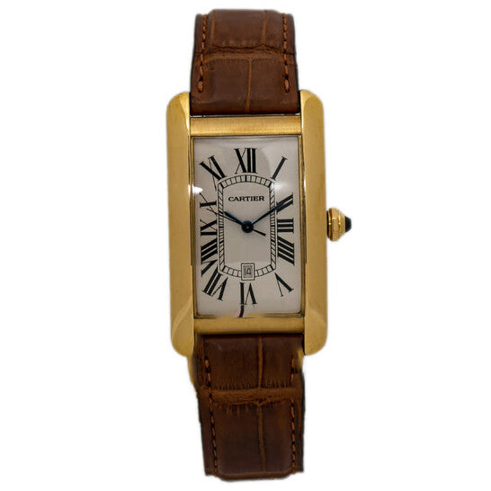 Image of ID 1 Original Cartier Tank Americaine Automatic Men's Watch W2603156