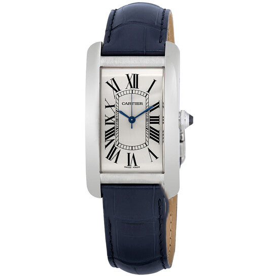 Image of ID 1 Original Cartier Tank Americaine Automatic Silver Dial Men's Watch WSTA0018