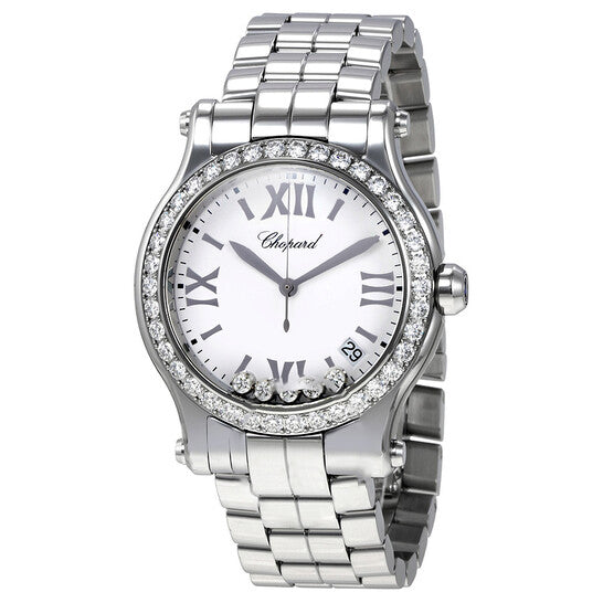 Image of ID 1 Original Chopard Happy Sport White Dial Ladies Watch 278582-3004