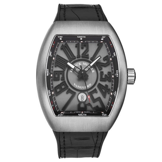 Image of ID 1 Original Franck Muller Vanguard Automatic Grey Dial Men's Watch 45SCTTBRNBLKBLK