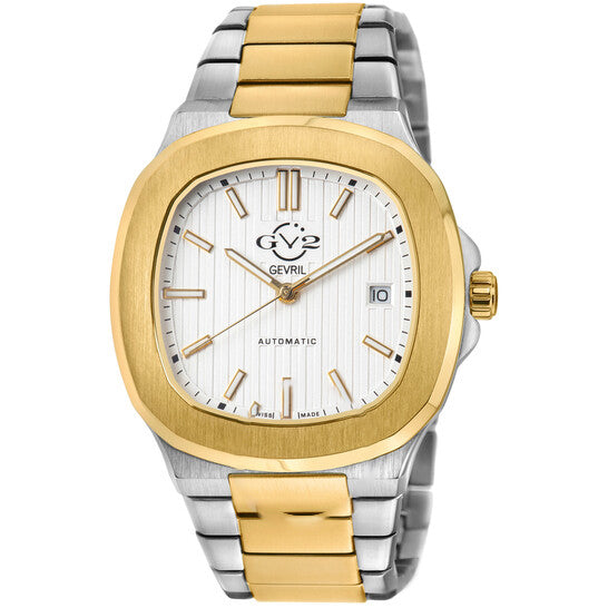 Image of ID 1 Original GV2 by Gevril Potente White Dial Men's Watch 18103