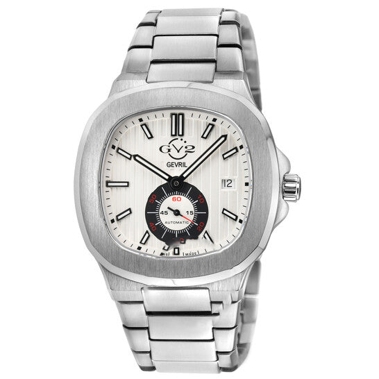 Image of ID 1 Original GV2 by Gevril Potente White Dial Men's Watch 18300B