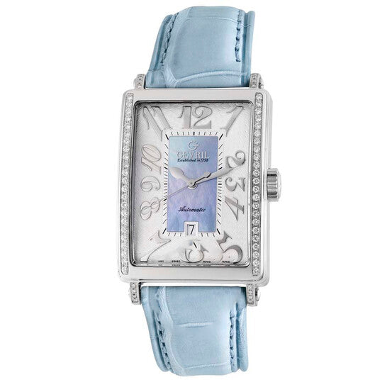 Image of ID 1 Original Gevril Avenue of Americas Glamour Automatic Ladies Watch 6207NE