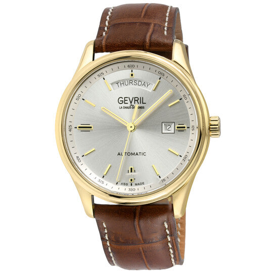 Image of ID 1 Original Gevril Excelsior Automatic Silver Dial Men's Watch 48203