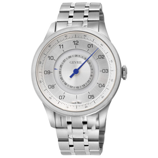 Image of ID 1 Original Gevril Jones St Automatic Silver Dial Men's Watch 2100