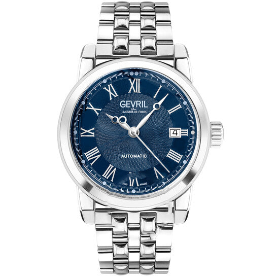 Image of ID 1 Original Gevril Madison Automatic Blue Dial Men's Watch 2578